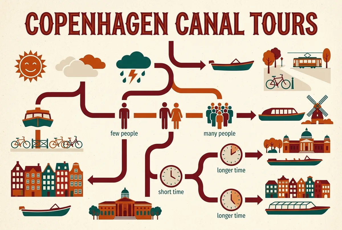 illustrated map of amsterdam highlights for Är en Båttur i Köpenhamn Värt Det?, är en båttur i köpenhamn värt det