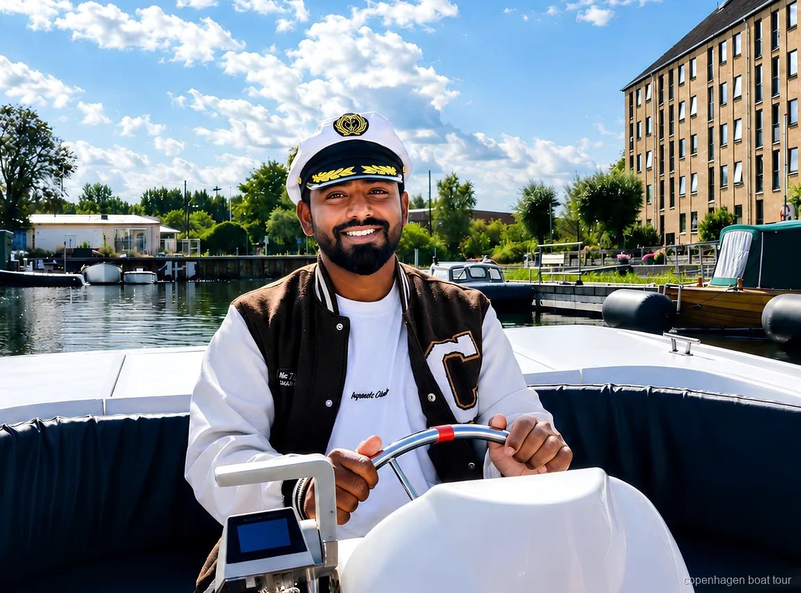 Luksus bådtur i København sejler ind i Christianshavns rolige kanaler